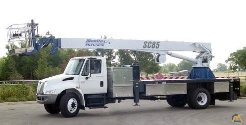 Manitex SC85 3-Ton Boom Truck Crane 0