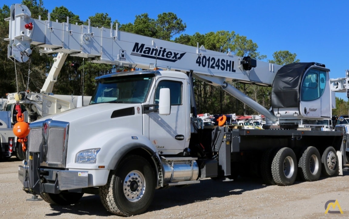 Manitex TC40142 40-Ton Boom Truck Crane 0
