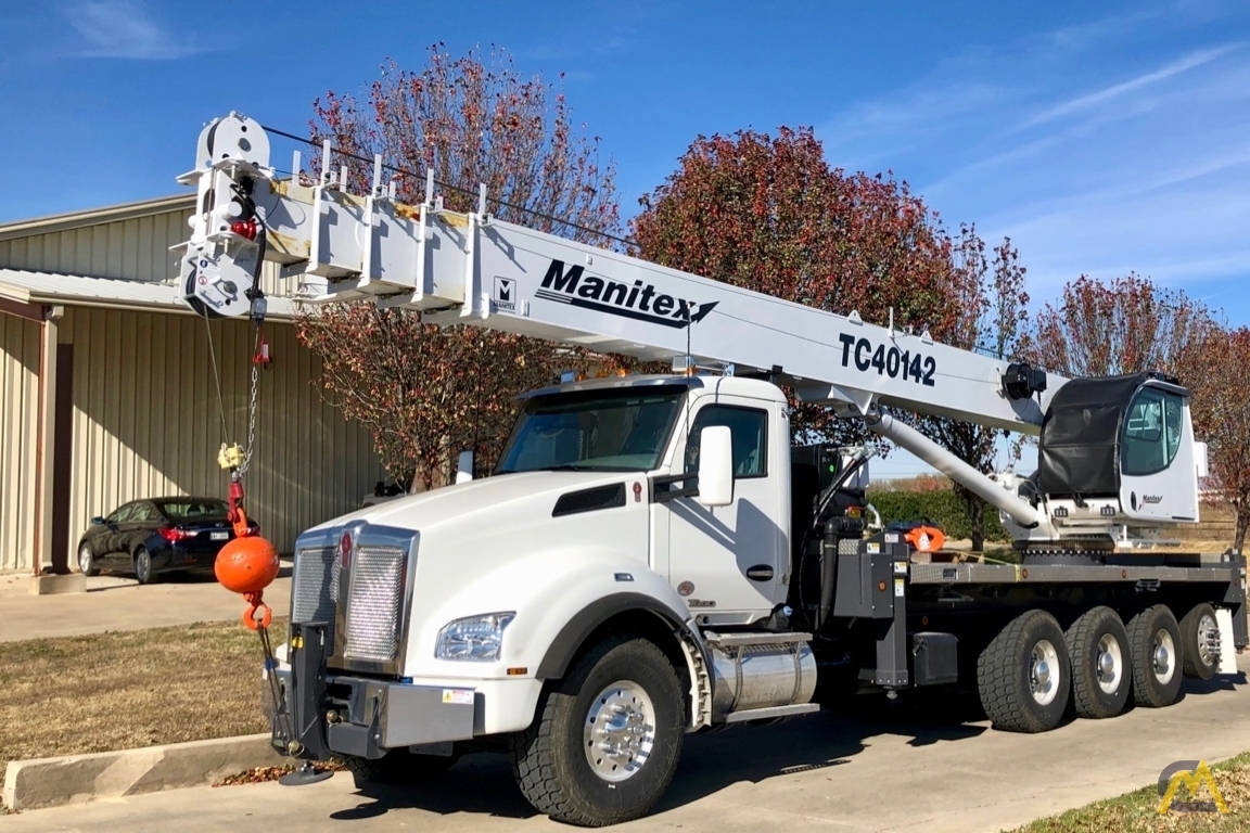 Manitex TC40142 40-Ton Boom Truck Crane 0