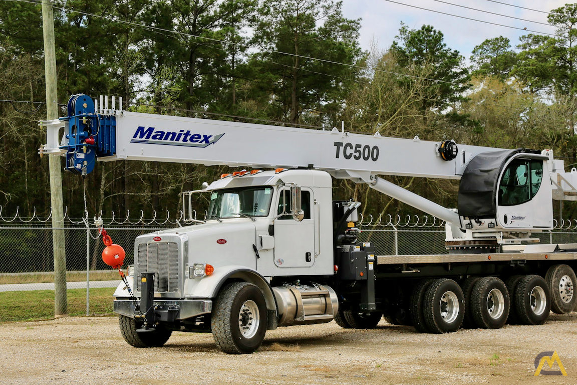 Manitex TC500 50-Ton Boom Truck Crane 0