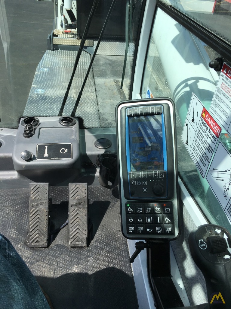 Manitex TC50128S Boom Truck Crane on Peterbilt 567 7