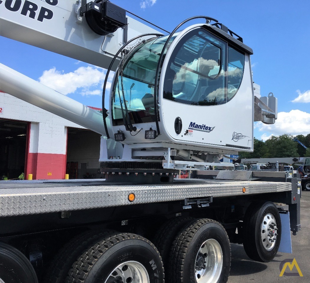 Manitex TC50128S Boom Truck Crane on Peterbilt 567 21