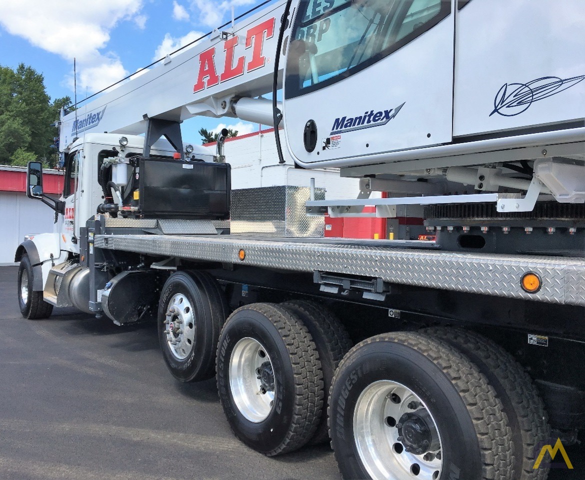Manitex TC50128S Boom Truck Crane on Peterbilt 567 19