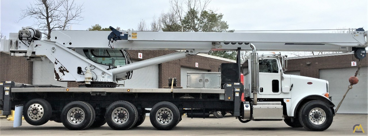 Manitex TC50128S Boom Truck Crane on Peterbilt 365 3