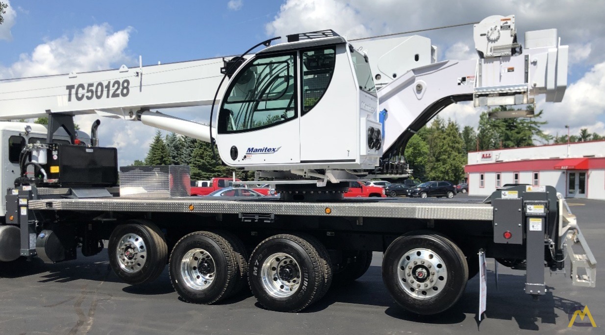 Manitex TC50128S Boom Truck Crane on Peterbilt 567 2