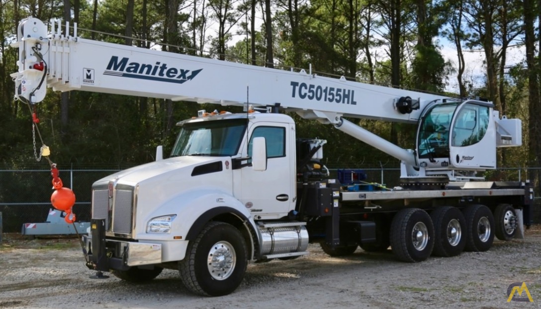 Manitex TC50155HL 50-Ton Boom Truck Crane 0