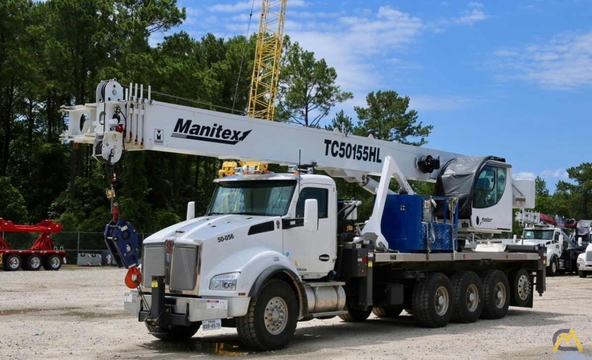 Manitex TC50155HL 50-Ton Boom Truck Crane 0