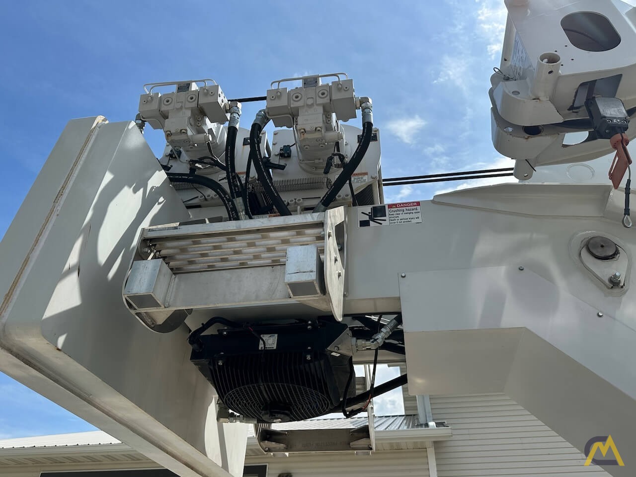 SOLD Manitex TC50155HL 50-Ton Boom Truck Crane on Peterbilt  16