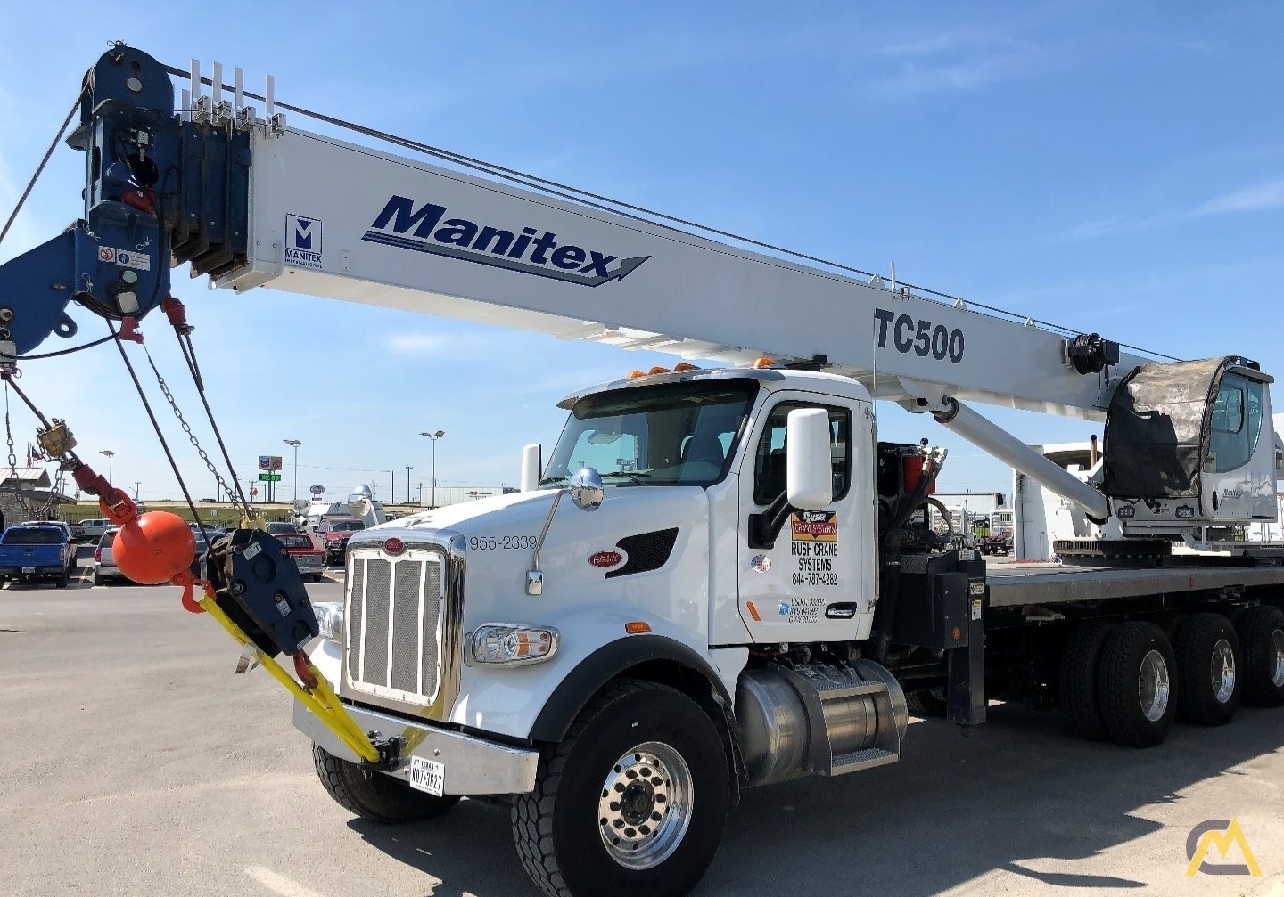 Manitex TC50155HL 50-Ton Boom Truck Crane 5