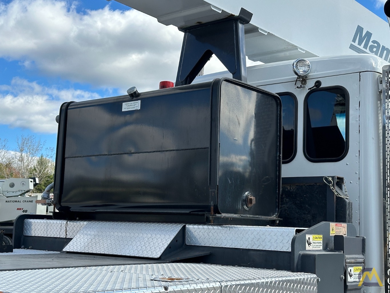 Manitex TC50155SHL Boom Truck Crane on Peterbilt 567 14