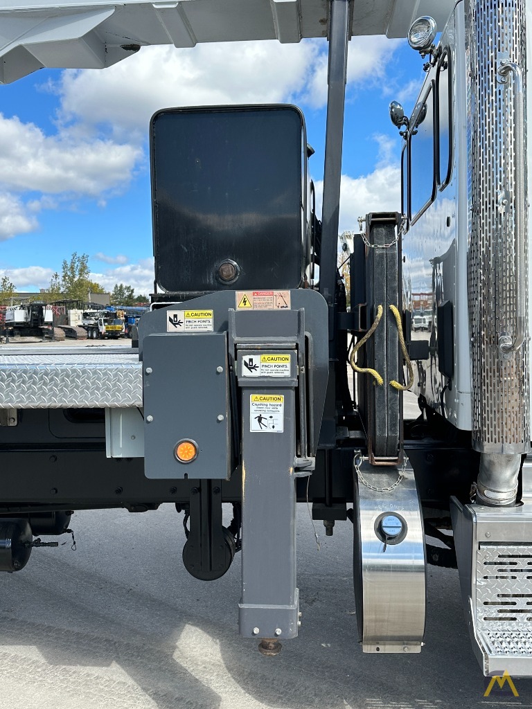 Manitex TC50155SHL Boom Truck Crane on Peterbilt 567 15