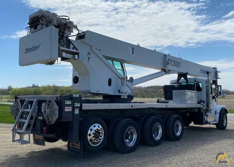 Manitex TC50155HL 50-Ton Boom Truck Crane on Peterbilt 567 3