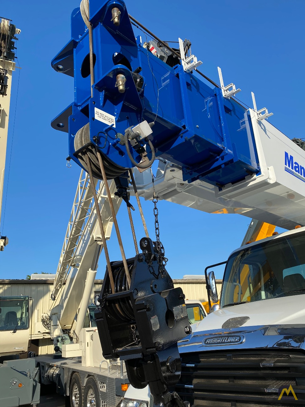 Manitex 5096S 50-ton Boom Truck Crane on Freightliner 114SD 3