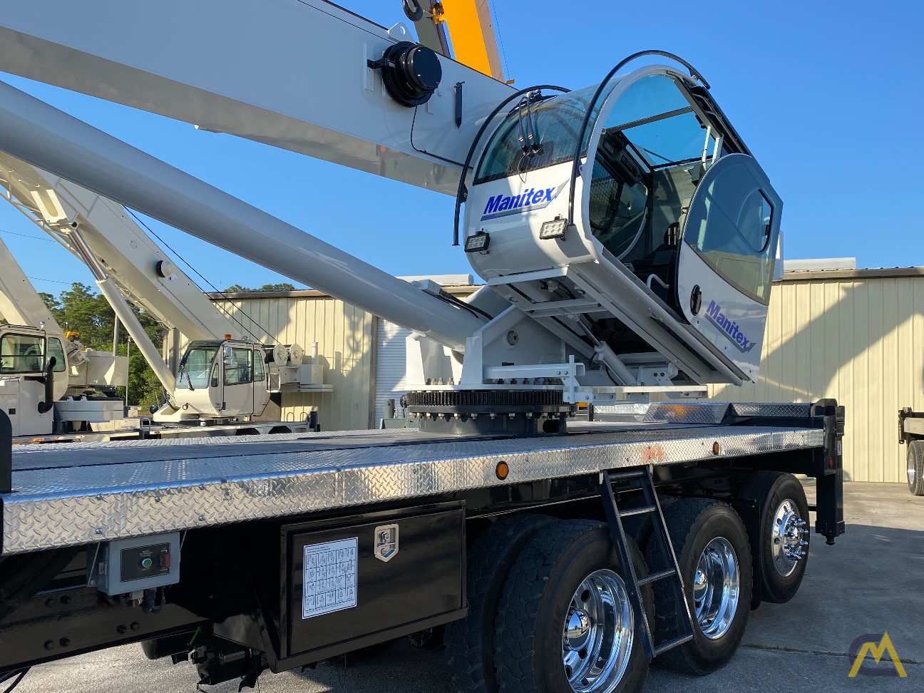 Manitex 5096S 50-ton Boom Truck Crane on Freightliner 114SD 5