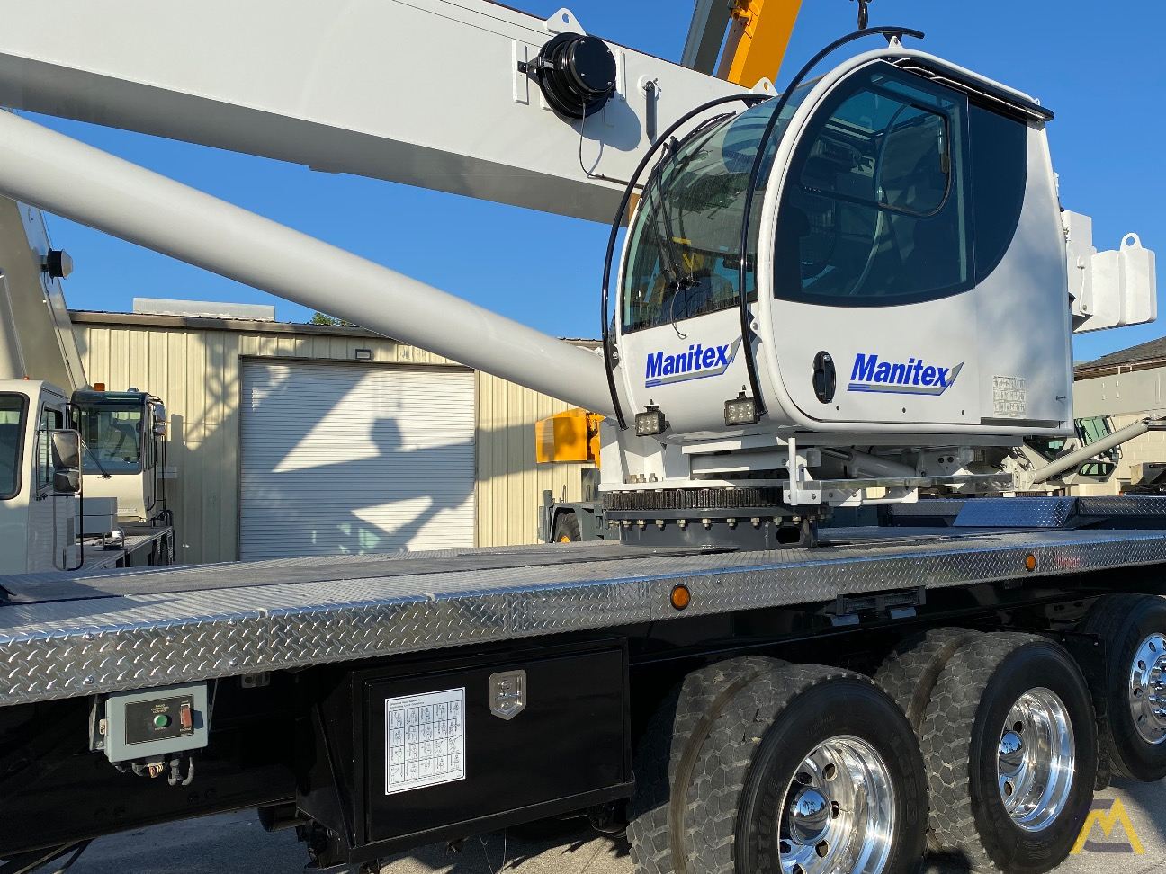 Manitex 5096S 50-ton Boom Truck Crane on Freightliner 114SD 9