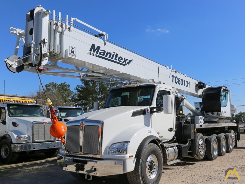 Manitex TC60131 60-Ton Knuckle Boom Articulating Crane 0