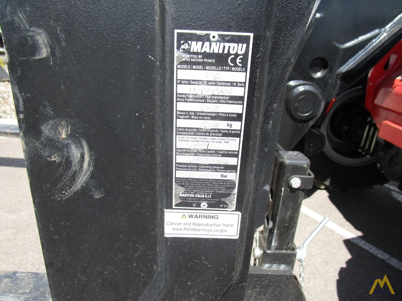 Manitou MHT 10130 14.00-ton Heavy Lift Telehandler 20
