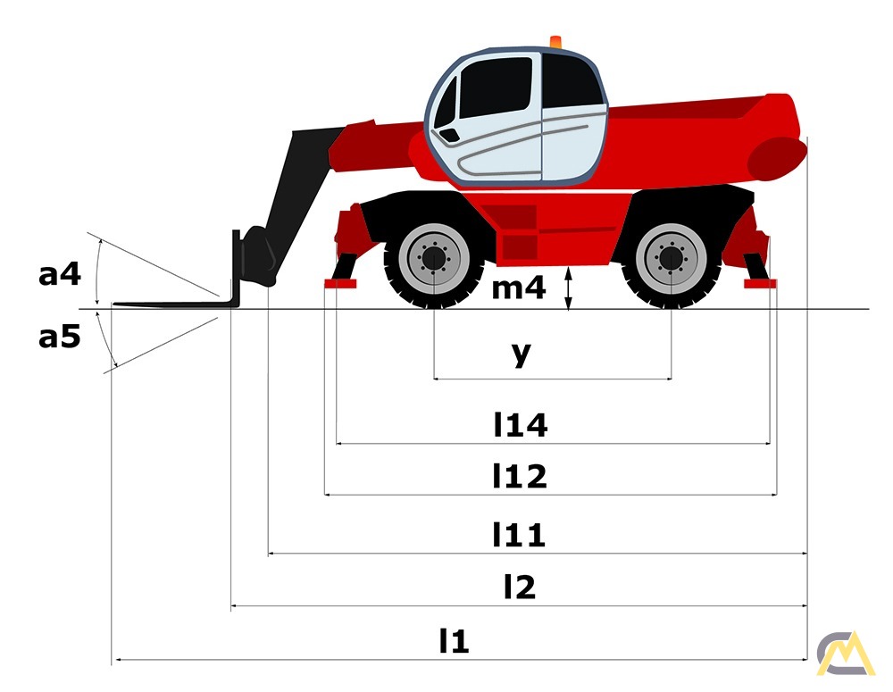 Manitou MRT 2150 Privilege + Rotating Telehandler 7