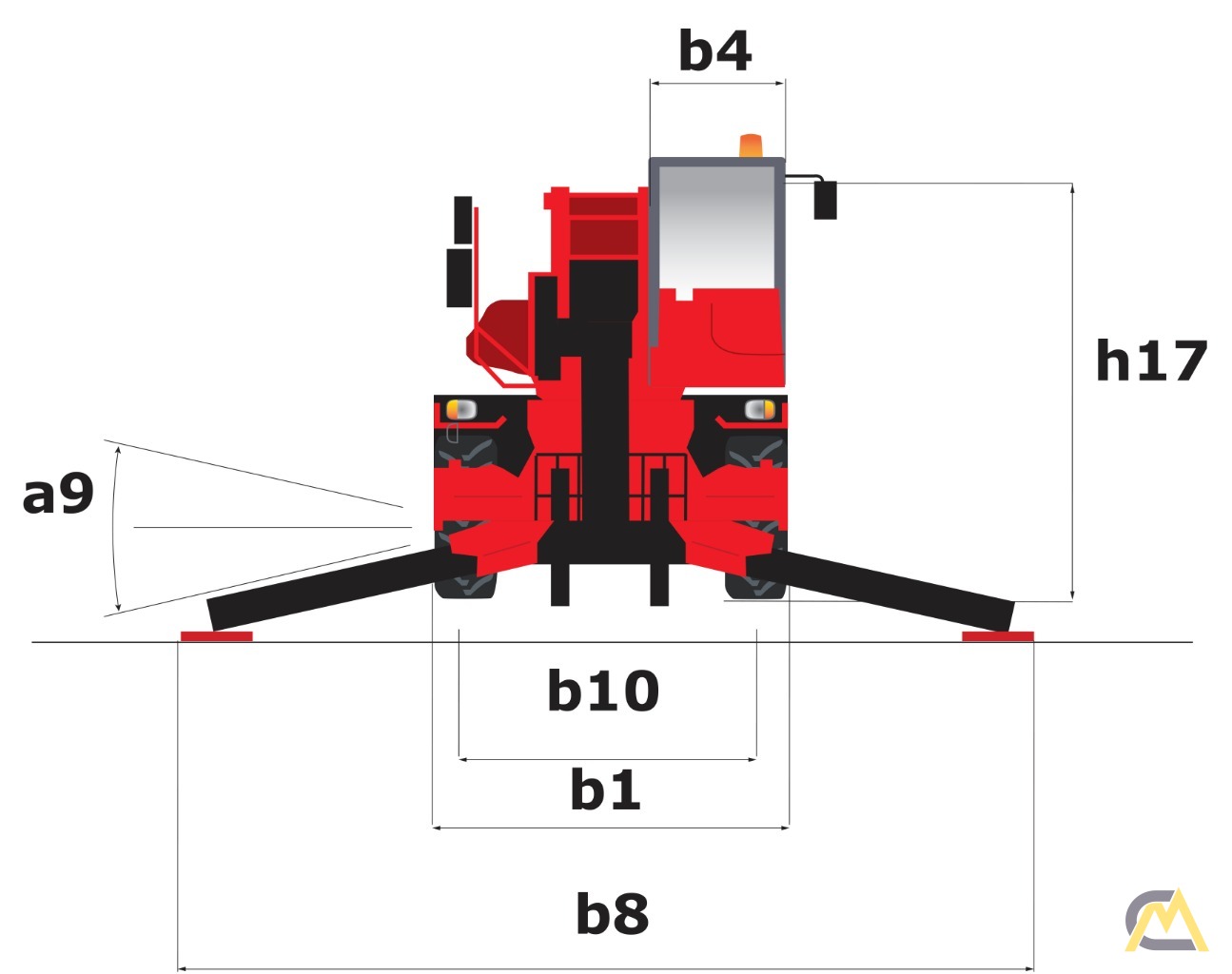 Manitou MRT 2150 Privilege + Rotating Telehandler 8