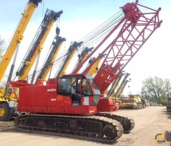Manitowoc 10000 100-Ton Lattice Boom Crawler Crane 0