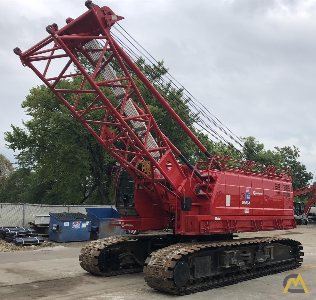 Manitowoc 11000-1 110-Ton Lattice Boom Crawler Crane 0
