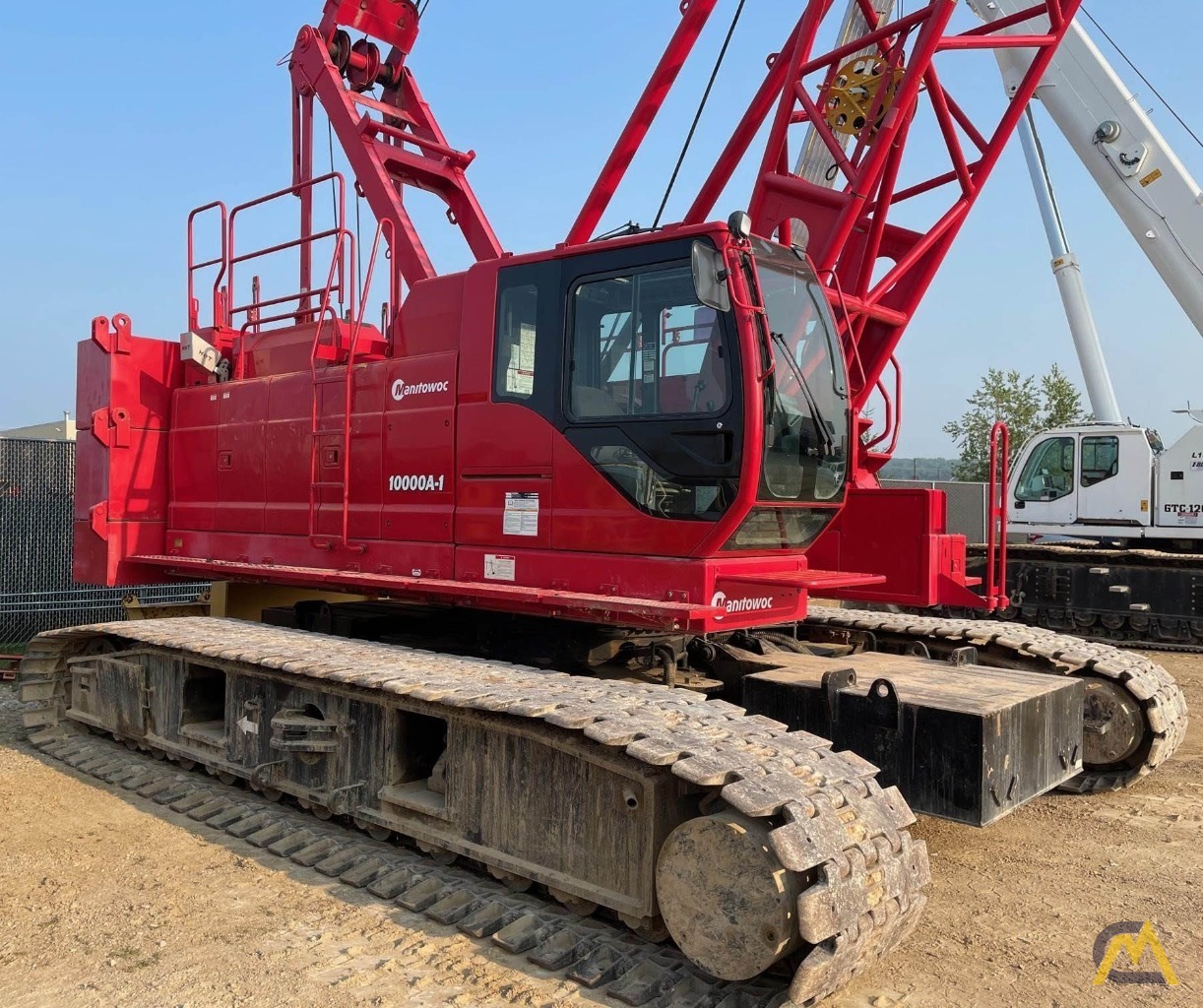 Manitowoc 10000A-1 110-Ton Lattice Boom Crawler Crane 0