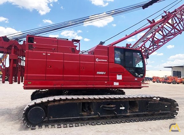Manitowoc 11000-1 110-Ton Lattice Boom Crawler Crane 0