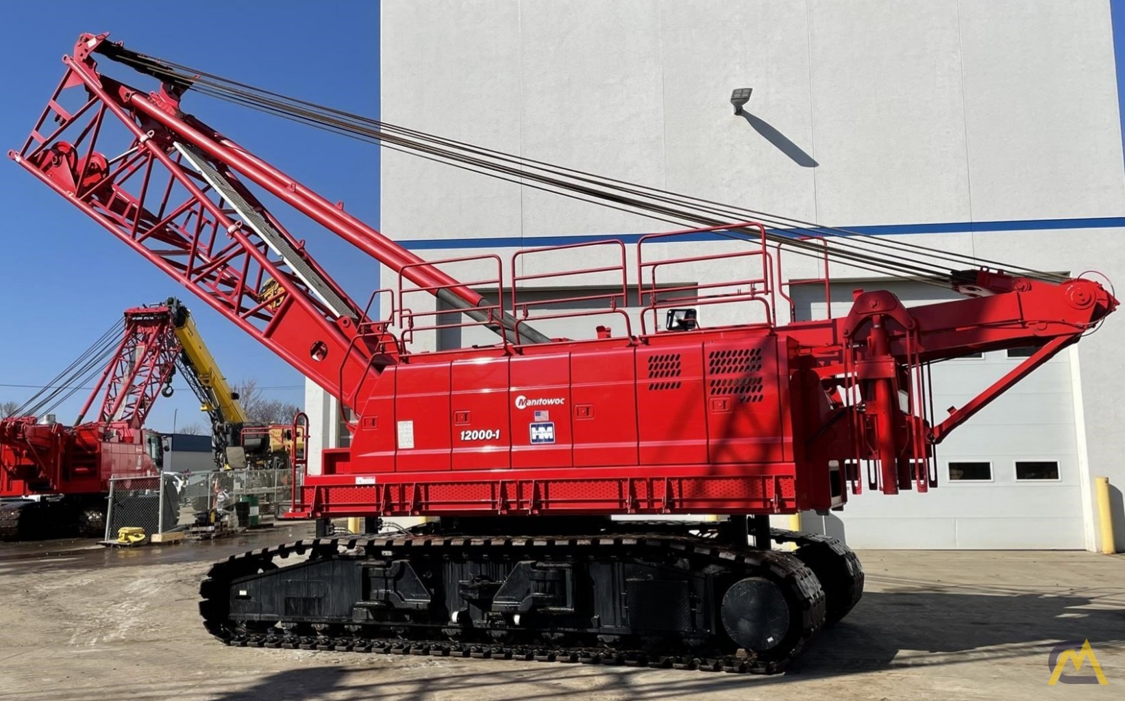 Manitowoc 12000-1 120-ton Crawler Lattice Boom Crane 0