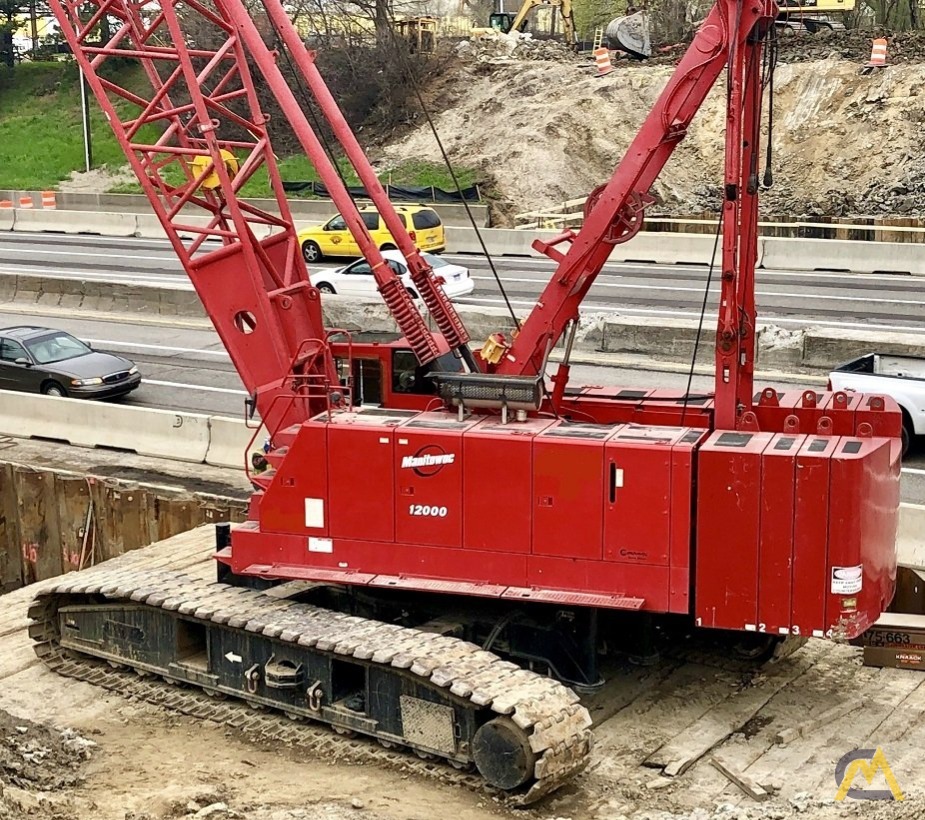 Manitowoc 12000 120-Ton Lattice Boom Crawler Crane 0