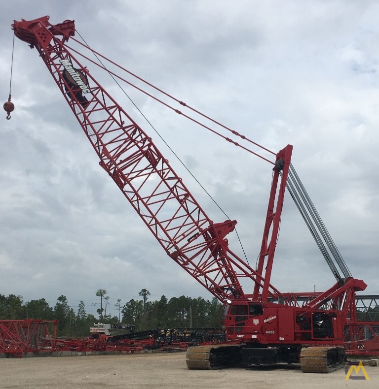Manitowoc 14000  220-Ton Lattice Boom Crawler Crane 0