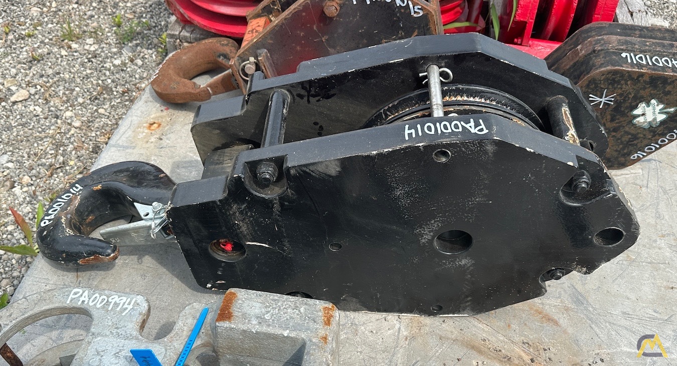 Manitowoc 22 Ton Clevis Hook Block – 2 Sheave, 9/16