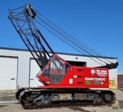 Manitowoc 222 Series B 100-ton Lattice Boom Crawler Crane 0