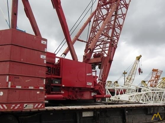 Manitowoc 2250 300-Ton Lattice Boom Crawler Crane 7