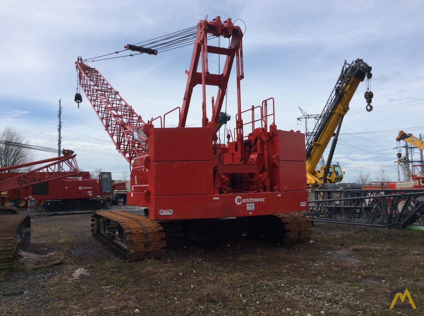Manitowoc 80001 80Ton Lattice Boom Crawler Crane For Sale or Rent