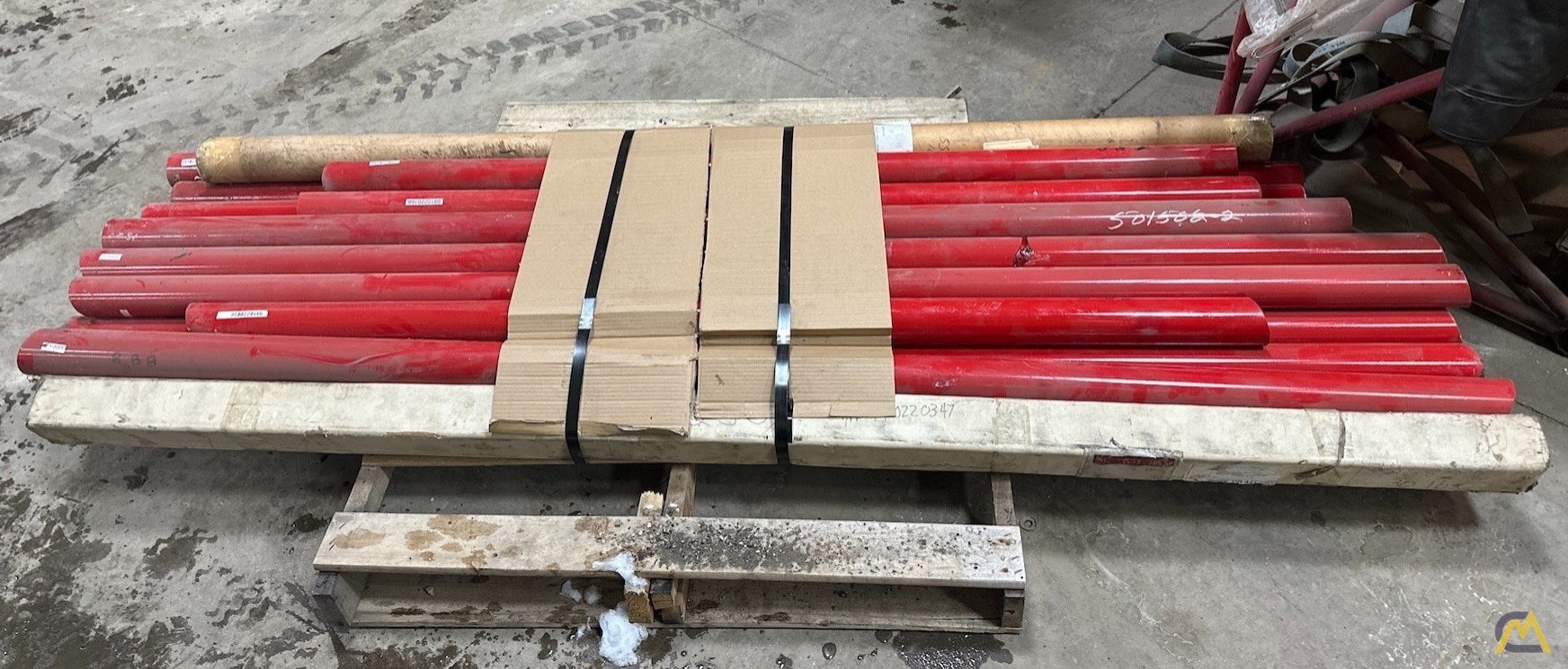 Manitowoc crawler boom lacings, variety of sizes 0