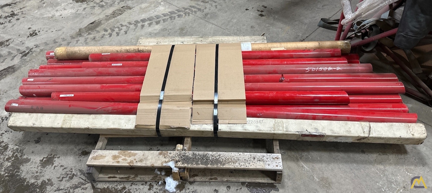 Manitowoc crawler boom lacings, variety of sizes 1