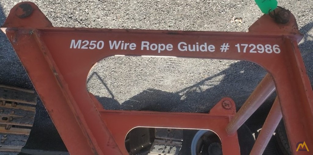 Manitowoc M250 Wire Rope Guide for Crawlers 0