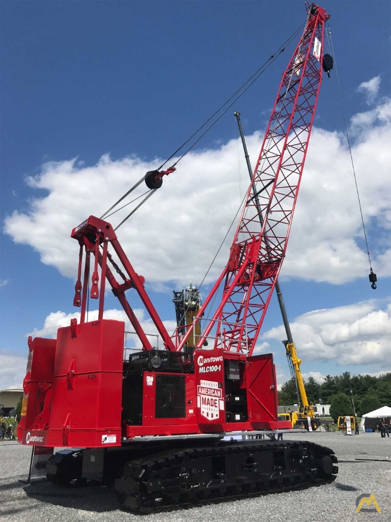 Manitowoc MLC100 110-Ton Lattice Boom Crawler Crane 0