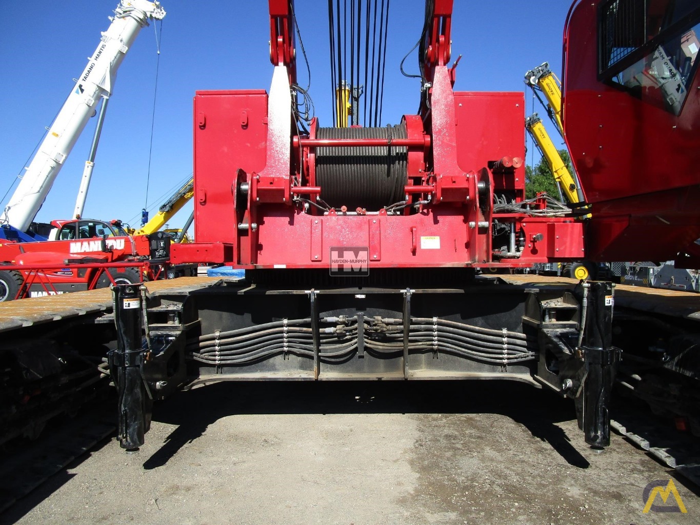 Manitowoc MLC165 182-Ton Lattice Boom Crawler Crane 14
