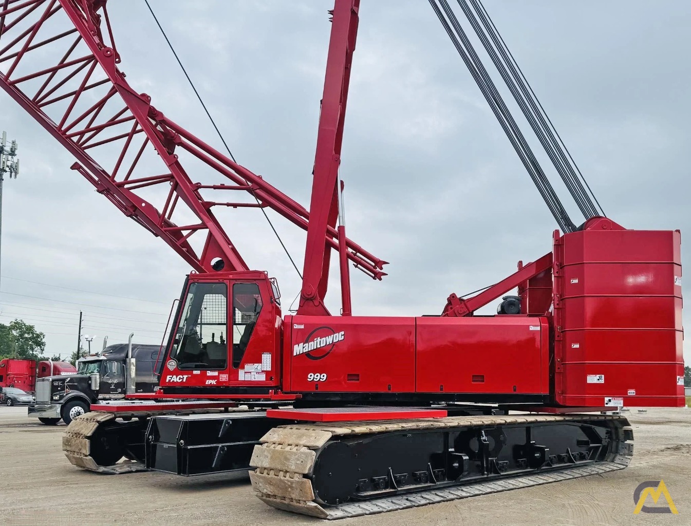 Manitowoc 999 Series 3 Lattice Boom Crawler Crane 0