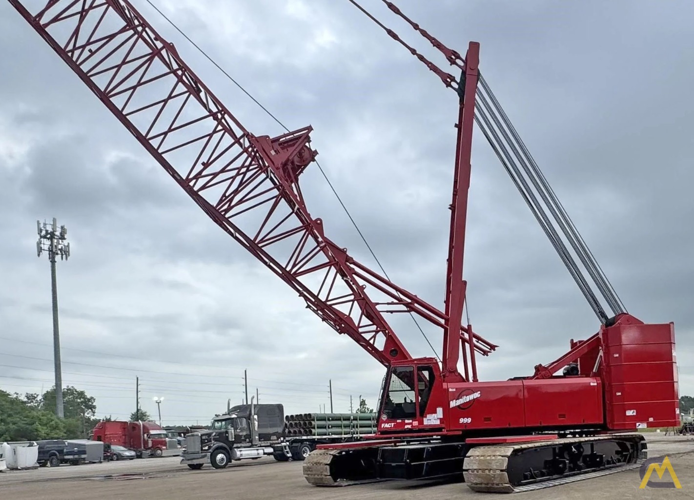Manitowoc 999 Series 3 Lattice Boom Crawler Crane 1