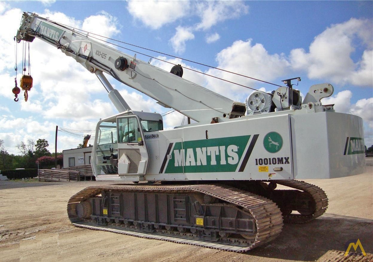 Mantis 10010MX 50-Ton Telescopic Crawler Crane 0