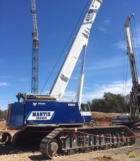 Mantis 20010 100-Ton Telescopic Boom Crawler Crane 0