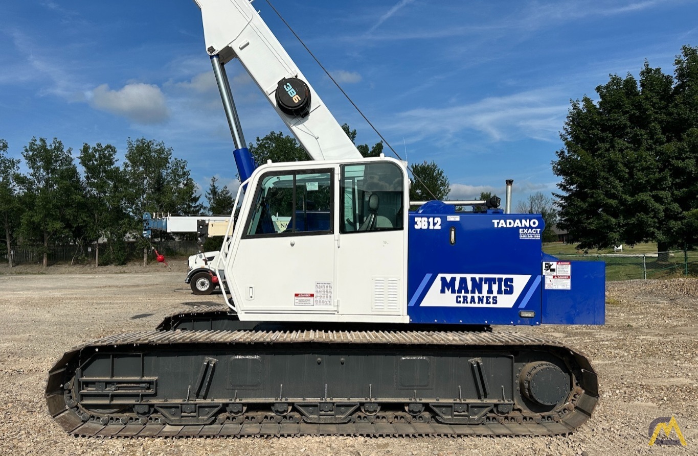 Tadano Mantis 3612 18-ton Telescopic Crawler Crane 0