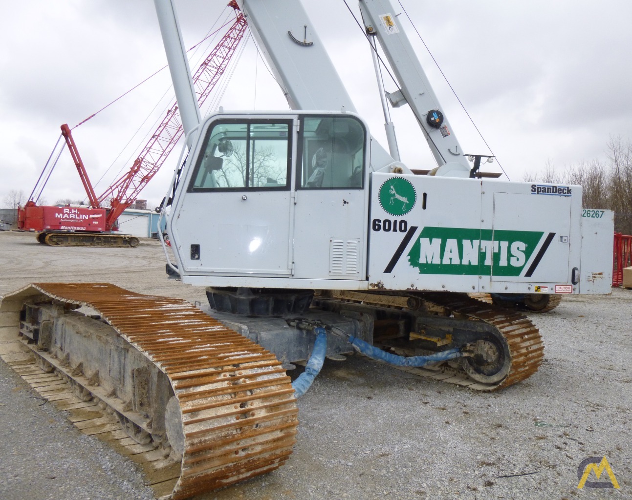 Mantis 6010 30-Ton Telescopic Boom Crawler Crane 0