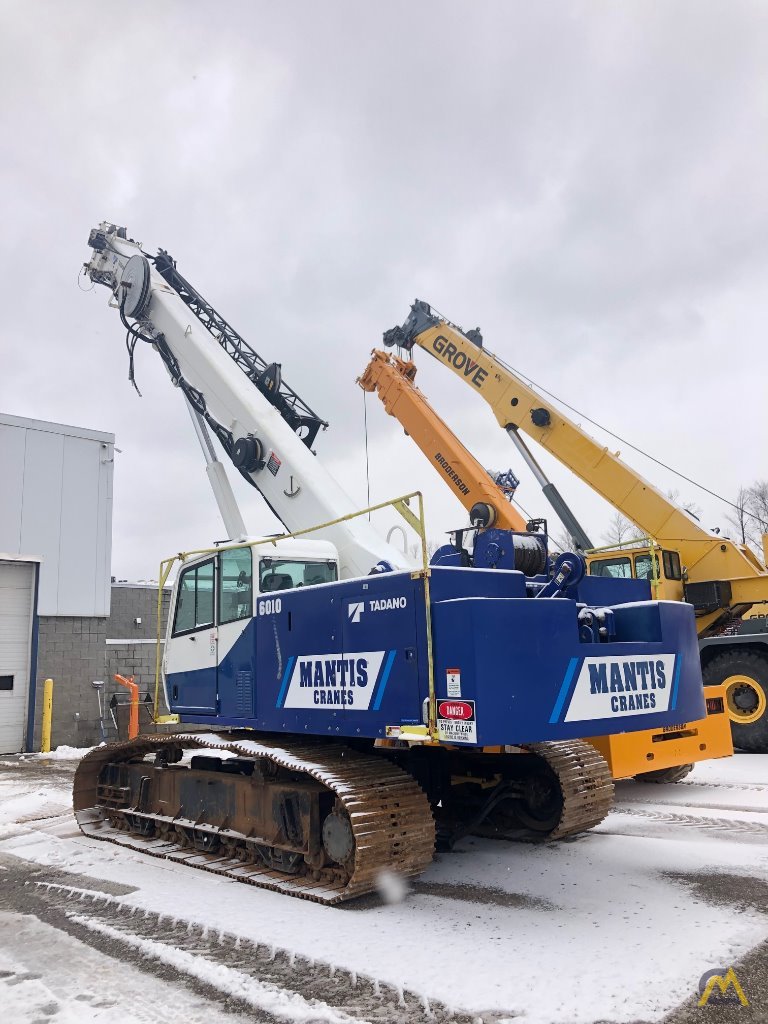 Mantis Tadano 6010 30-Ton Telescopic Boom Crawler Crane - Auger Pkg 1
