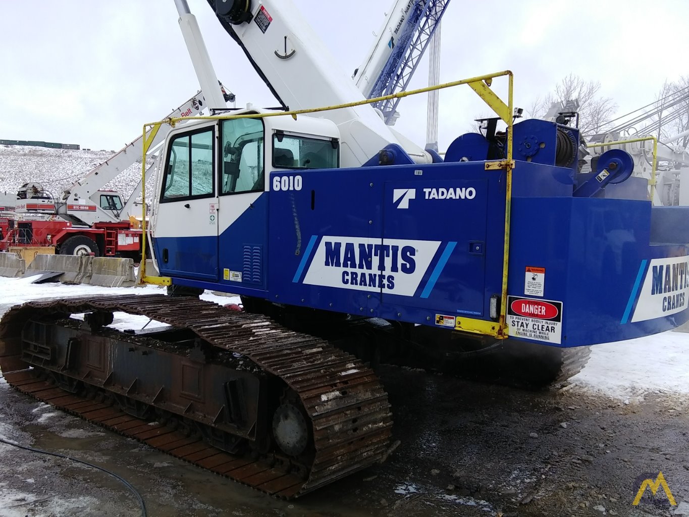 Mantis Tadano 6010 30-Ton Telescopic Boom Crawler Crane - Auger Pkg 4