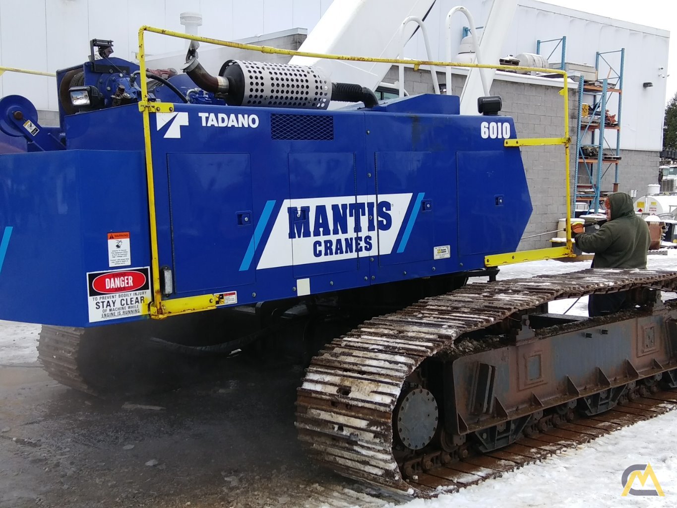 Mantis Tadano 6010 30-Ton Telescopic Boom Crawler Crane - Auger Pkg 7