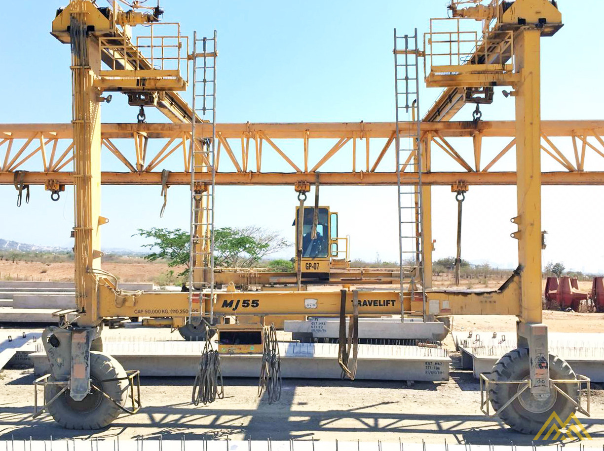 Mi-Jack MJ55 55-Ton Rubber Tired Gantry Crane 1