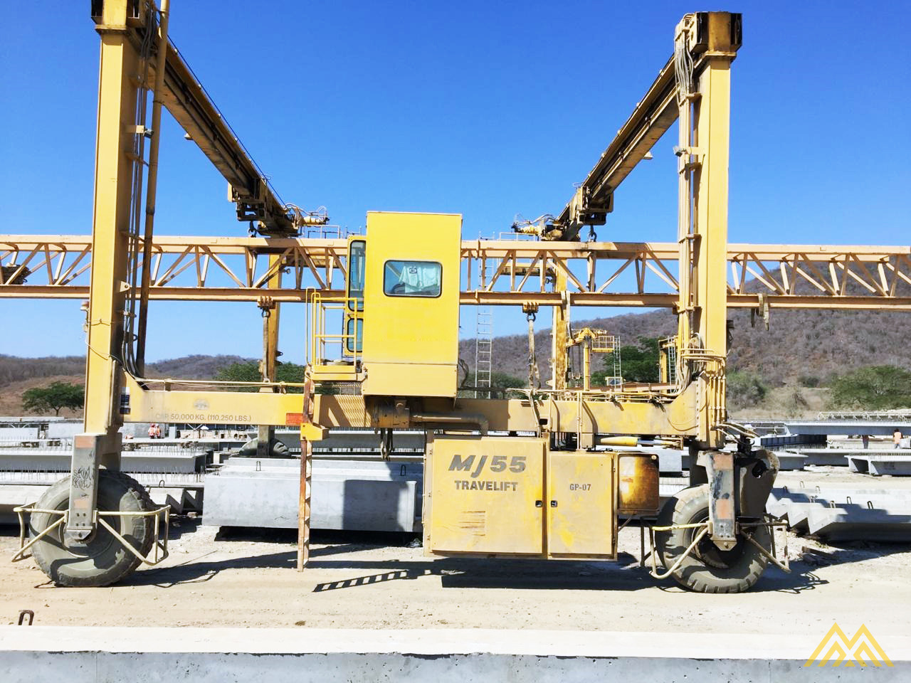 Mi-Jack MJ55 55-Ton Rubber Tired Gantry Crane 3